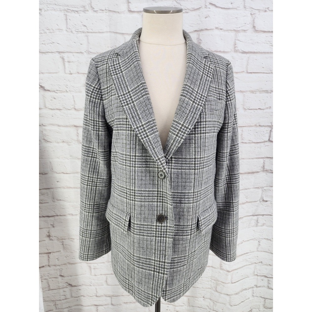 Talbot Houndstooth Blazer Wool Blend 14 Heritage Academia Professional Boardroom